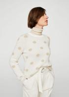 Mango Mango Polka-dot Pattern Sweater