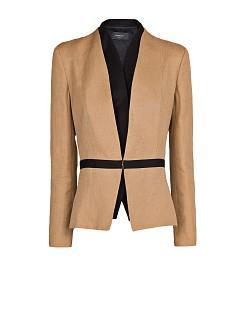 Mango Cotton Linen-blend Jacket