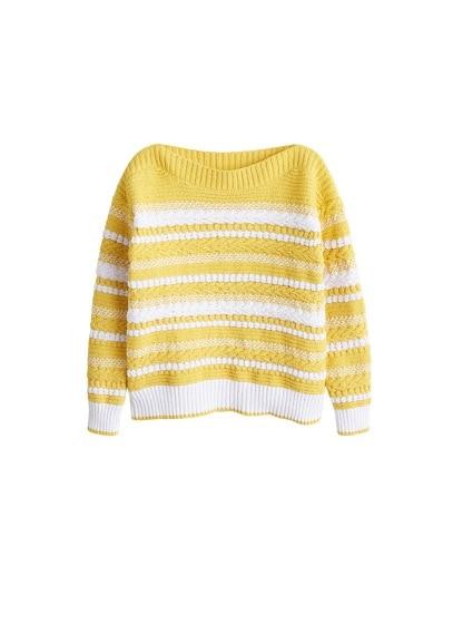 Mango Mango Jacquard Sweater