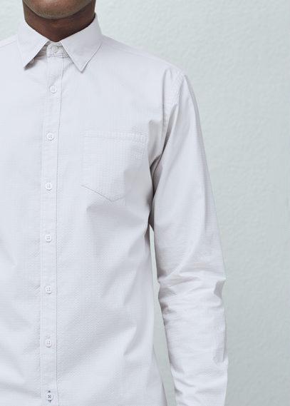 Mango Man Mango Man Slim-fit Patterned Shirt