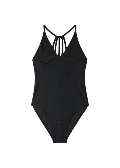 Mango Mango Crossover Back Swimsuit