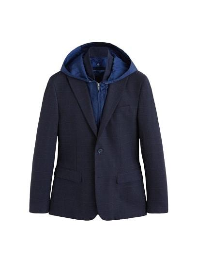 Mango Man Mango Man Detachable Technical Blazer