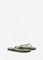 Mango Man Mango Man Two-tone Flip-flops