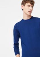 Mango Man Mango Man Rounded Neck Wool Sweater