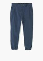 Mango Man Mango Man Cuffed-hem Cotton Chinos