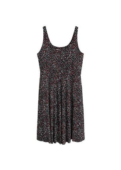 Violeta By Mango Violeta By Mango Polka-dot Print Dress