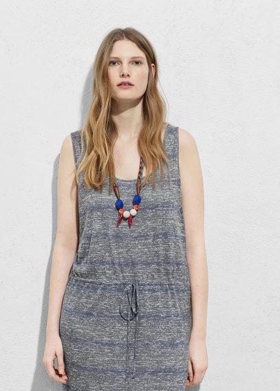 Violeta By Mango Violeta By Mango Flecked Long Dress