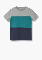 Mango Man Mango Man Color Block T Shirt