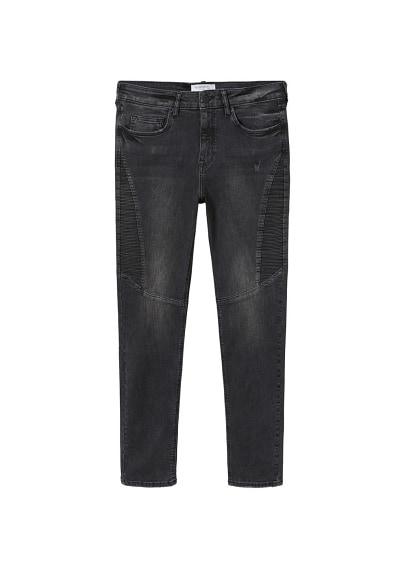 Violeta By Mango Violeta By Mango Super Slim-fit Biker Jeans