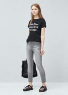 Mango Mango Grey Runner Jeggings