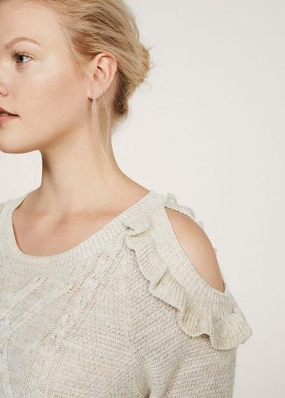 Violeta By Mango Violeta By Mango Knitted Pattern Sweater
