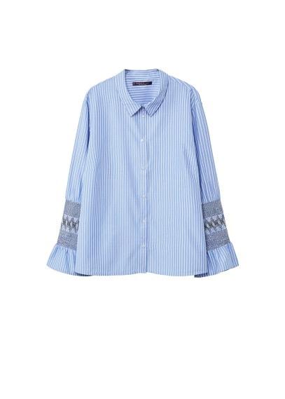 Violeta By Mango Violeta By Mango Stripes Bands Shirt