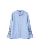 Violeta By Mango Violeta By Mango Stripes Bands Shirt