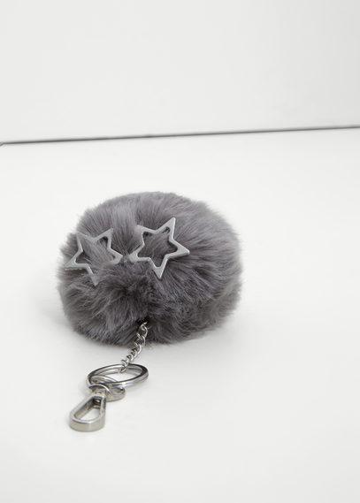 Mango Mango Pompon Key-ring