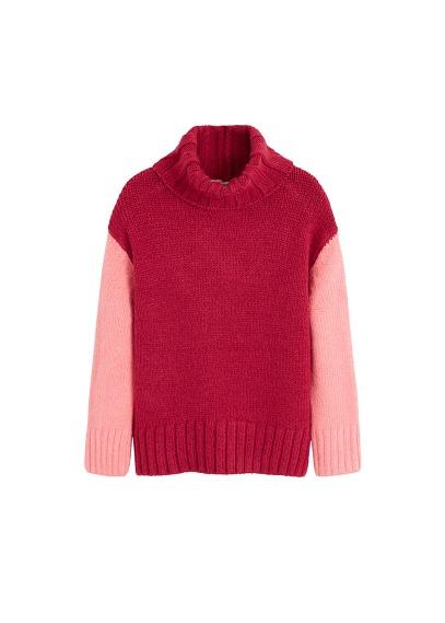 Mango Mango Tricolor Knit Sweater