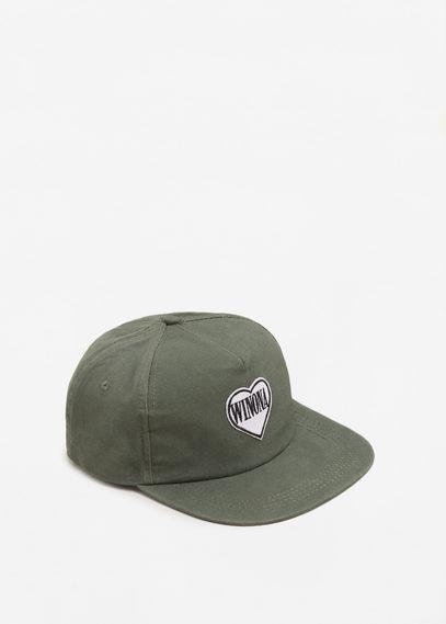 Mango Mango Embroidered Message Cap