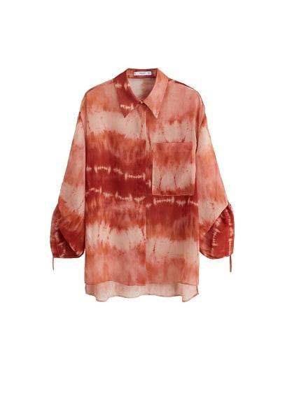 Mango Mango Tie-dye Blouse