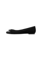 Mango Mango Contrasting Tip Ballerinas