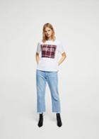 Mango Mango London Check T-shirt