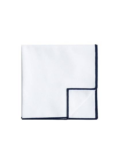 Mango Man Mango Man Contrasted Finishings Handkerchief