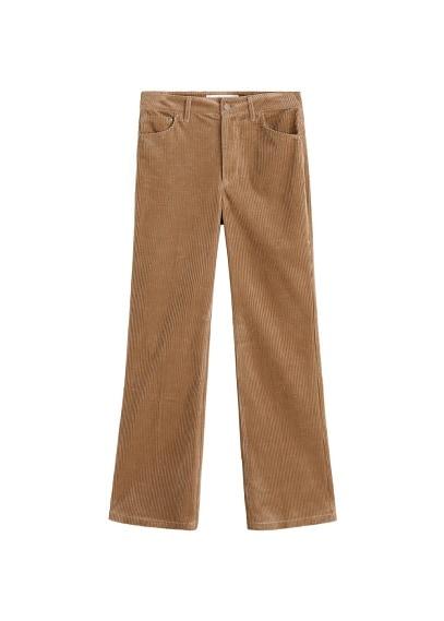Mango Mango Flared Corduroy Pants