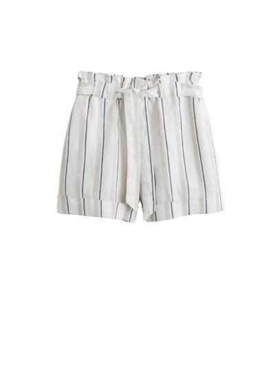 Mango Mango Bow Linen Short