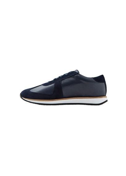 Mango Man Mango Man Suede Panels Sneaker