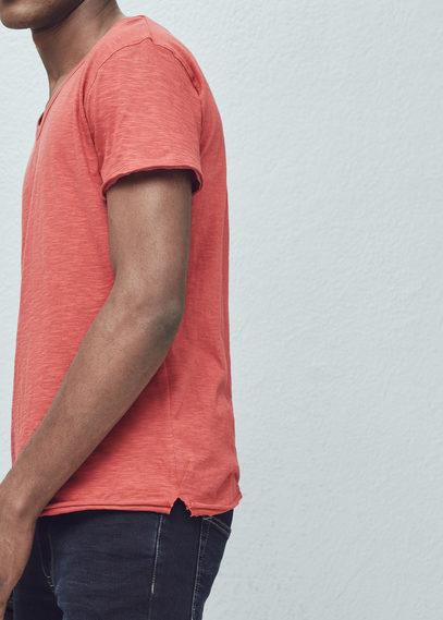 Mango Man Mango Man Slub T Shirt