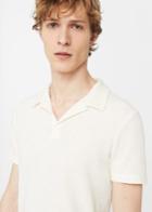 Mango Man Mango Man Fine-knit Polo Shirt