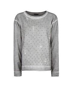 Mango Studded Cotton Sweater