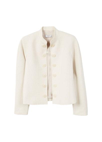 Mango Mango Contrasted Buttons Jacket