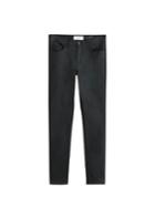 Violeta By Mango Violeta By Mango Coated Super Slim Andrea Jeans