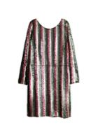 Violeta By Mango Violeta By Mango Sequined Midi Dress