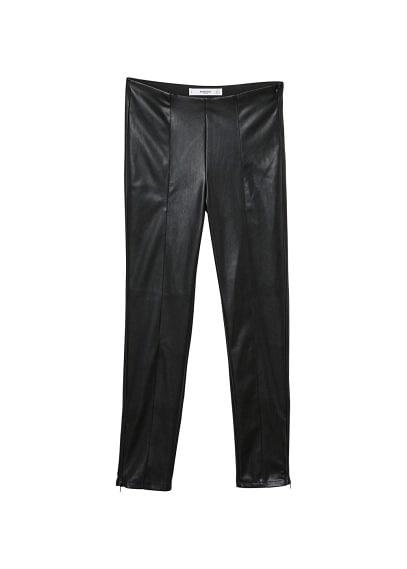 Mango Mango Seam-detail Slim-fit Trousers