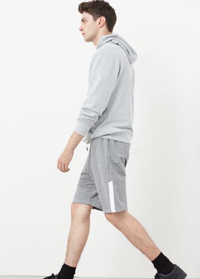 Mango Man Mango Man Speckled Cotton Bermuda Short