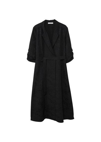 Mango Mango Belt Wrap Dress