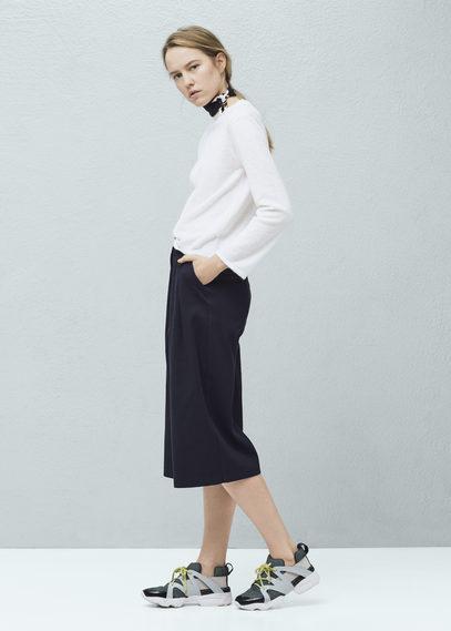 Mango Cotton Crop Trousers