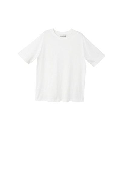 Mango Man Mango Man Rolled-up Sleeves T-shirt