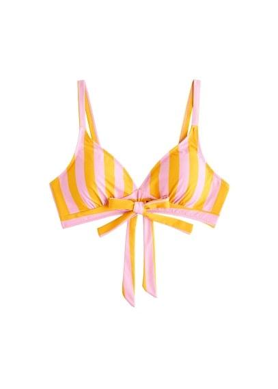 Violeta By Mango Violeta By Mango Striped Bikini Top
