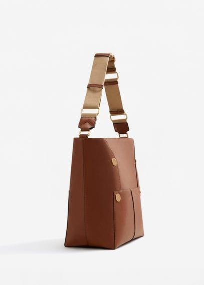 Mango Mango Appliqu Shopper Bag