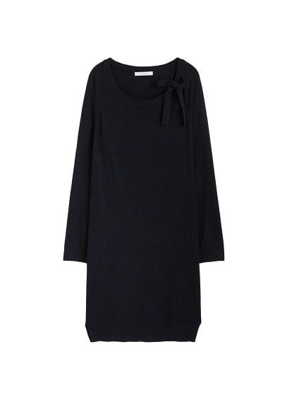 Violeta By Mango Violeta By Mango Bow Knitted Dress