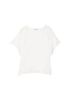 Mango Mango Lace Panel T-shirt