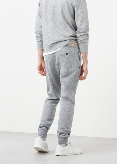 Mango Man Mango Man Plush-cotton Jogging Trousers