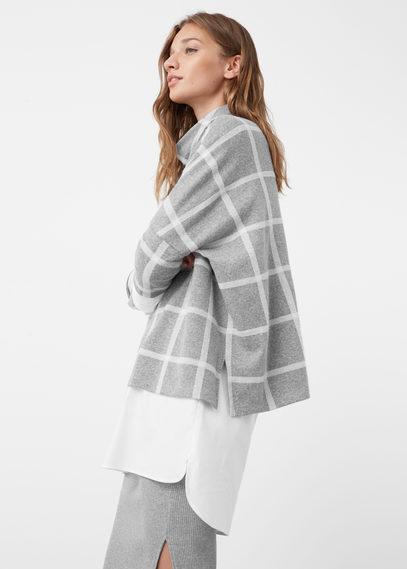 Mango Mango Check Sweater