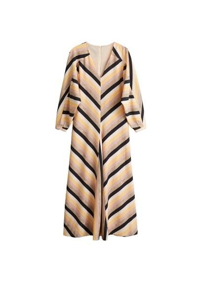 Mango Mango Multicolor Striped Dress