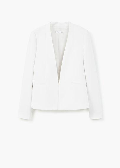 Mango Mango Welt Pockets Blazer