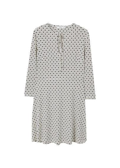 Mango Mango Printed Knit Dress