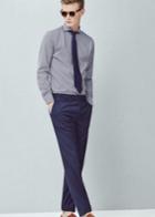 Mango Man Mango Man Slim-fit Tailored Houndstooth Shirt