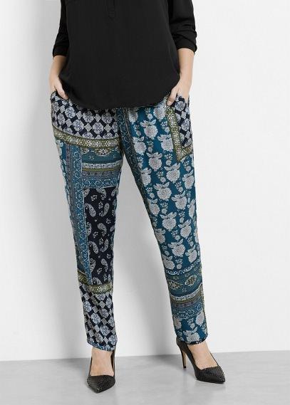 Violeta By Mango Violeta By Mango Printed Baggy Trousers