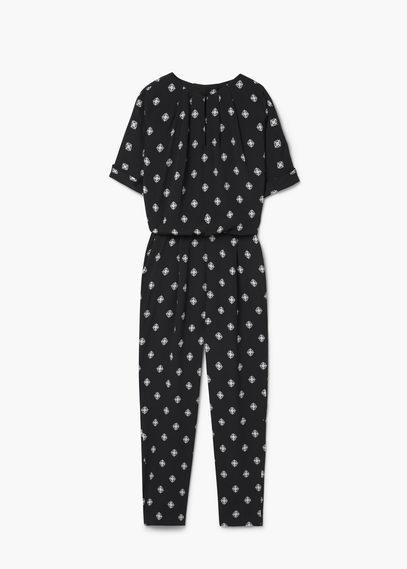 Mango Mango Long Printed Jumpsuit